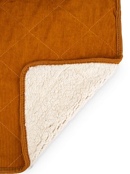 Плед 130х160см в ассортименте с мехом вельвет полиэстер 000000000001229209