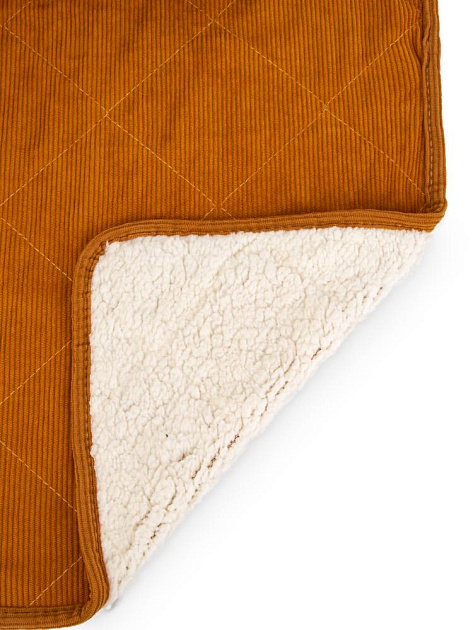 Плед 130х160см в ассортименте с мехом вельвет полиэстер 000000000001229209