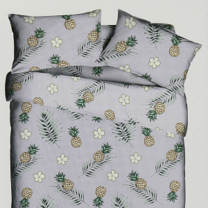 КПБ СЕМЕЙНЫЙ Любовь и жизнь, бязь, 100% хлопок, плотность 125гр. (наволочки 2шт 70*70, простынь 215*240, пододеяльник 2шт 150*212) арт. 858/СЕМ 000000000001202024