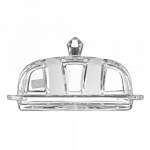 Маслёнка Бант мат Crystalite Bohemia s.r.o., 17 см 000000000001101263