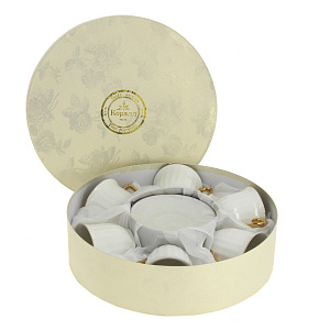 Чайный набор Золотой Лед, 220мл, 12 предметов 000000000001160413