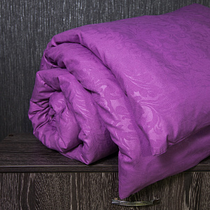 Пододеяльник DE'NASTIA 175х210см лаванда 100%Микрофибра C010324 000000000001109610