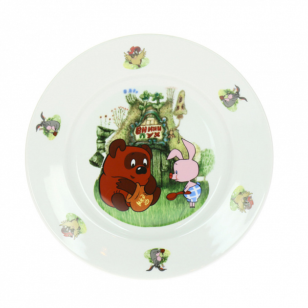 Набор посуды Винни Пух Союзмультфильм, фарфор, 3 предмета 000000000001123089