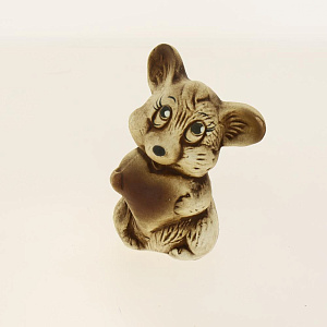 Копилка мышка с сердцем шамот (юнк-24618) 000000000001191955