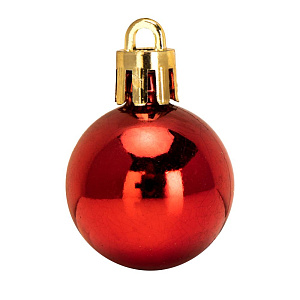 Декоративное украшение Набор шаров 12шт 3см серия Бронзовая микс пластик 000000000001224106