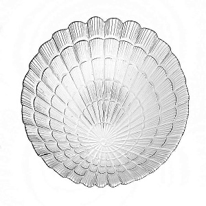 ATLANTIS Набор тарелок обеденных 6шт 24см PASABAHCE стекло 000000000001003704