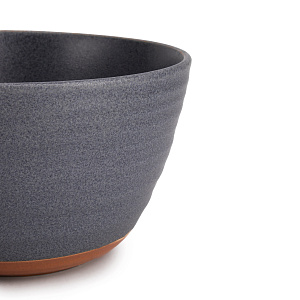 Салатник 15см Dark grey глазурованная керамика 000000000001217561