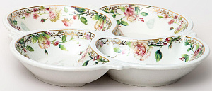 Менажница 4 секции 210мм Balsford СТЕФАНИЯ подарочная упаковка фарфор 176-42011 000000000001203912