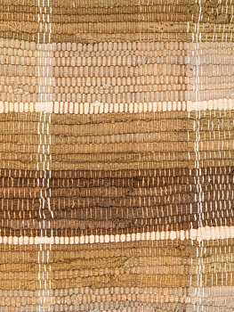 Коврик универсальный 50х80см LUCKY тканный бежево-коричневый хлопок 000000000001225681