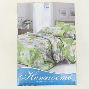 Комплект постельного белья 1,5-спальный ЭЛЬФ Нежность простыня 145х215см пододеяльник 143х215см наволочки2шт-70х70см полиэстер 100% 000000000001206586