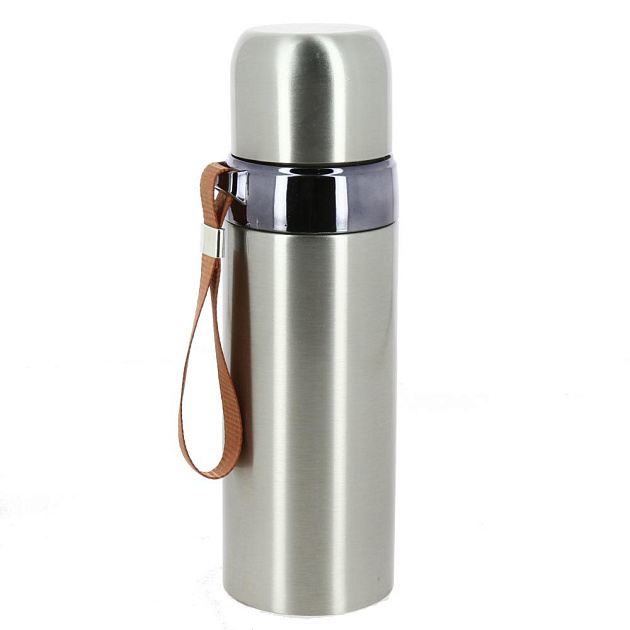 Термос 500мл с клапаном в ассортименте нержавеющая сталь 000000000001213795