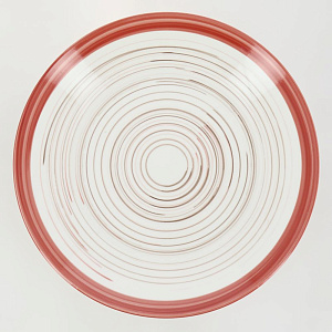 Тарелка обеденная 27см ELRINGTON АЭРОГРАФ Янтарный день керамика 000000000001210596