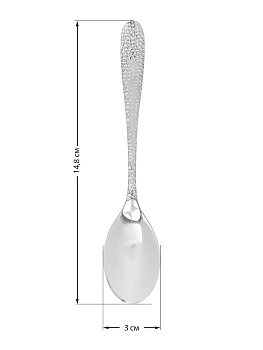 Набор чайных ложек 2шт LUCKY Nordic серебро нержавеющая сталь 000000000001212631