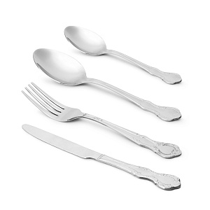 Набор столовых приборов 24 предмета JAGDAMBA King нержавеющая сталь 000000000001217687