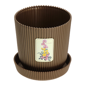 Горшок для цветов Le Gau Тек.А.Тек, 11.5 см, 1л 000000000001015397