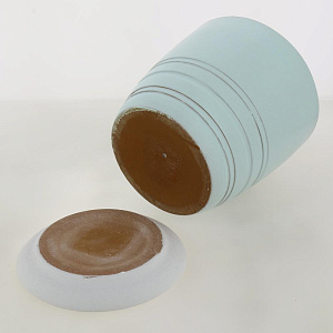 Горшок для цветов декоративный ПРЕСТИЖ мятный №1 4л керамика ГК 42 000000000001204121