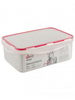 Контейнер для продуктов Amore прямоугольный 1л GR1840 000000000001157443