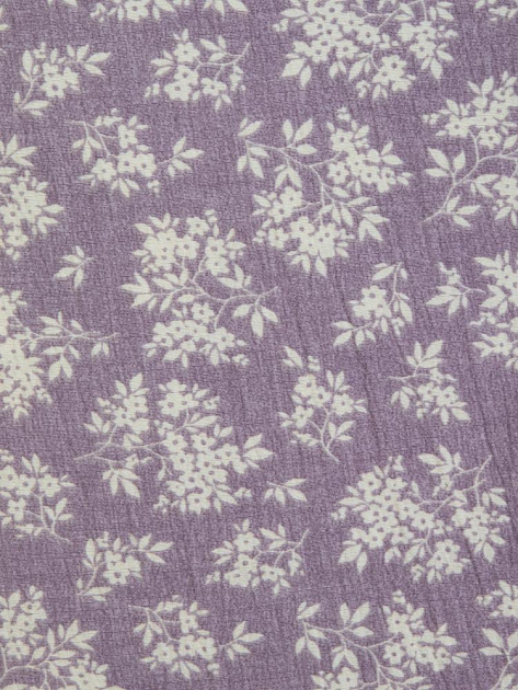 Простыня на резинке 180х200см Цветы полиэстер 000000000001229205