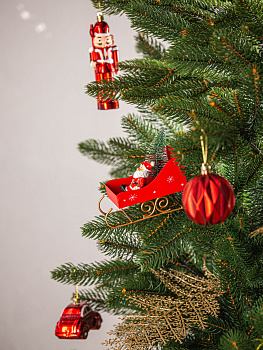 Декоративное украшение Сани 13,8х5х10,5см MANDARIN железо окрашенное 000000000001209308