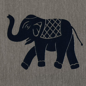 Комплект постельного белья 2-спальный ПОСУДА ЦЕНТР слоны 80%хлопок20%полиэстер 000000000001185316