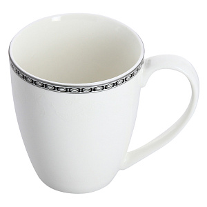 Кружка 350мл ESPRADO Arista Whit костяной фарфор 000000000001163458