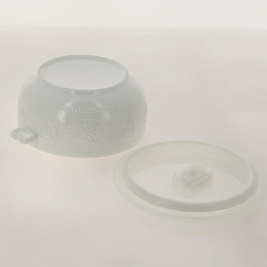 Бульонница 18,5х14,5х7см с вакуумной крышкой GUMERTAL СТИЛЬ ЖИЗНИ фарфор 574-505 000000000001204432