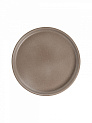 Тарелка десертная 21,6см DE'NASTIA Графит бежевый матовая керамика 000000000001227037