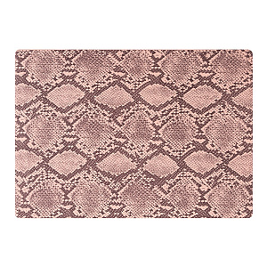 Салфетка сервировочная 27х38см DE'NASTIA Питон розовый искусственная кожа ПВХ 000000000001214113