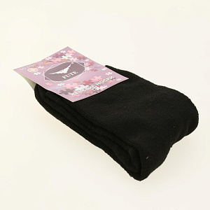 Носки женские р.36-41 FUTE махровые черные хлопок80% полиамид15% эластан5% 000000000001208828