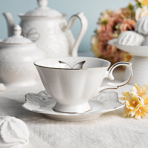 Набор чайный 8 предметов LAGARD (чашка 180мл-4шт/блюдце-4шт)т фарфор SH08083 000000000001219863