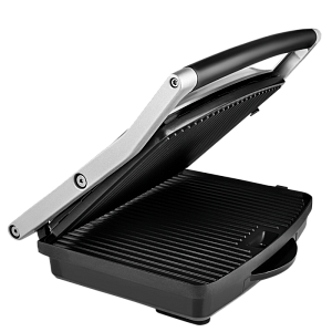 Гриль электрический Scarlett 2200Вт стальной корпус.Размер 33,4x34,9x12,6 см,вес 2,30кг,рабочая поверхность 30х25см,антипригарное покрытие SC-EG350M01 000000000001192827