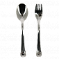 Набор столовых приборов 2 предмета TRAMONTINA детский нержавеющая сталь