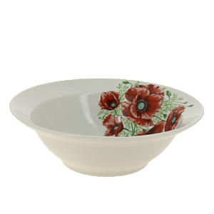 Салатник фарфор 300 мл Маки,069572 000000000001193503