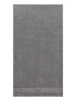 Полотенце 70х130см DE'NASTIA ТАЛИСМАН 1 серый хлопок-100% 000000000001215353