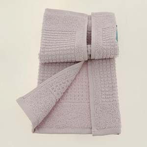 Полотенце 30х50см ПОСУДА ЦЕНТР сиреневый хлопок 000000000001187016