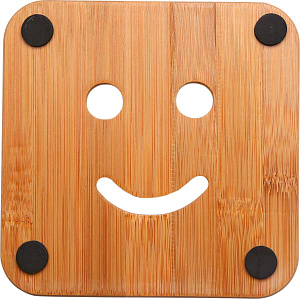 Подставка под горячее 15х15х1см BRAVO квадратая в ассортименте бамбук 000000000001185524