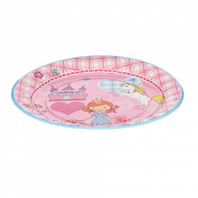 Набор одноразовых тарелок Мечты Принцессы Pap Star, 23 см, 10 шт. 000000000001142478