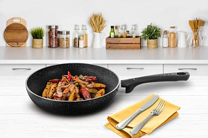 Сковорода 26см TEFAL BRUT антипригарное покрытие индукция алюминий 042 20 126/042 34 126 000000000001217707