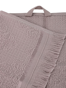 Полотенце кухонное 30х60см LUCKY сирень жаккард-махра хлопок 100% 000000000001225109