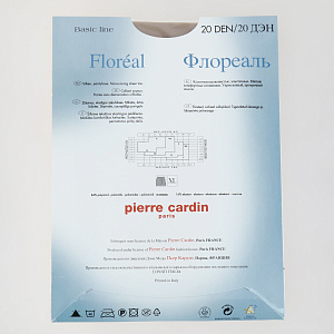 Колготки женские 20ден р.3 PIERRE CARDIN Floreal Noisette 000000000001073334