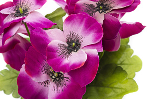 Цветок искусственный 17см Анютины глазки 000000000001189333