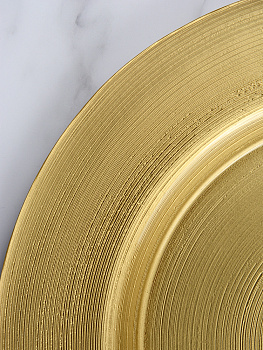 Блюдо круглое 33-34см GLASSCOM cold стекло 000000000001209508