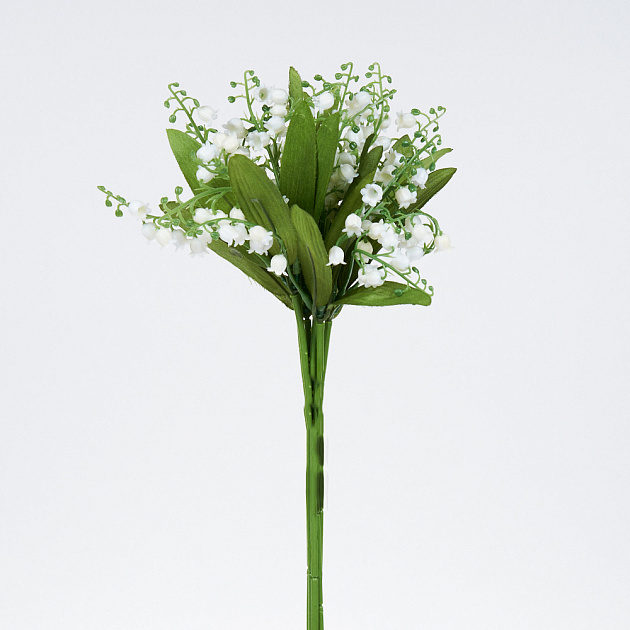 Цветок искусственный "Ландыш" 30см 6 Веток / 5 Веток R010769 000000000001196659