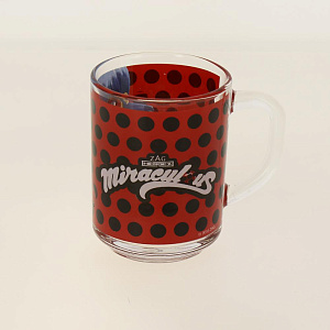 Кружка 250мл ND PLAY Леди Баг и Супер Кот Дизайн 2 стекло 000000000001193224