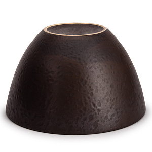 Салатник 14см Матовая черный глазурованная керамика 000000000001217637