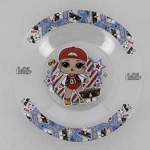 Набор детской посуды 3 предмета ND PLAY Together 4 EVA LOL Surprise стекло 000000000001197721