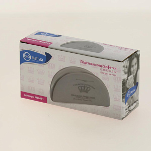 Подставка под салфетки 12,2x4,2x7,6см Кантри китчен Доломит M56081 000000000001195616