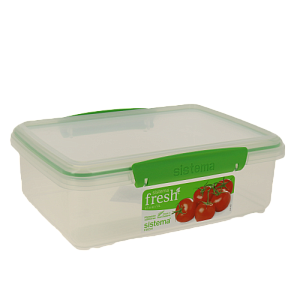 Контейнер для СВЧ 2л прямоугольный FRESH SISTEMA. Можно использовать в микроволновой печи без крышки.951700 000000000001197085