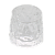 Стакан крутящийся D8см LUCKY ледяной прозрачный стекло 000000000001208548