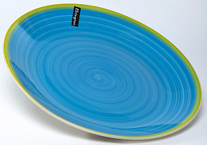 Тарелка обеденная 27см ELRINGTON АЭРОГРАФ Лето мелкая керамика 000000000001211183